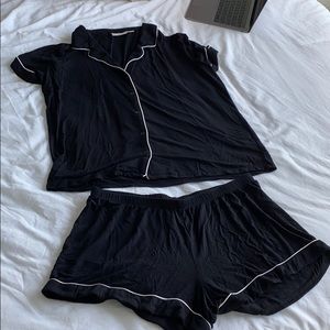 Nordstrom Black and White pajama set